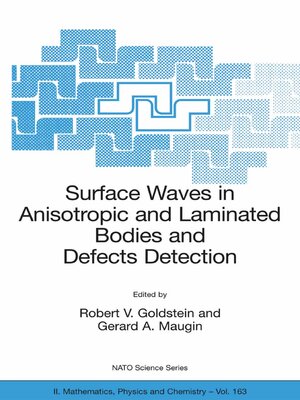 cover image of Surface Waves in Anisotropic and Laminated Bodies and Defects Detection